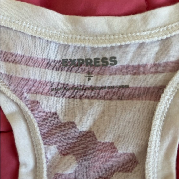 Express Colorful Geometric Tank Top - Picture 3 of 4
